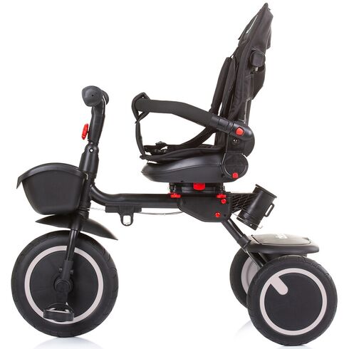 Tricicleta pliabila Chipolino Quick Fold cu sezut reversibil sand, Culoare: Crem,poza 7