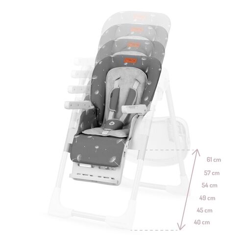 Scaun de masa Gwaju, Momi, Dark Grey, Culoare: Gri,poza 4