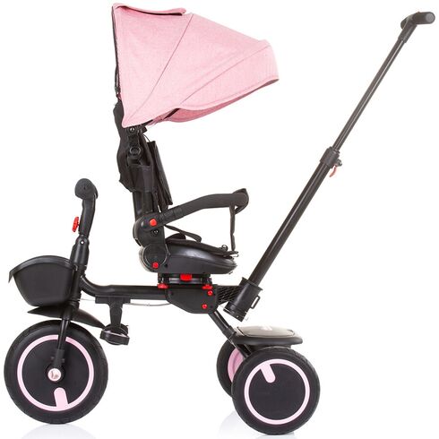 Tricicleta pliabila Chipolino Quick Fold cu sezut reversibil rose water, Culoare: Roz,poza 5