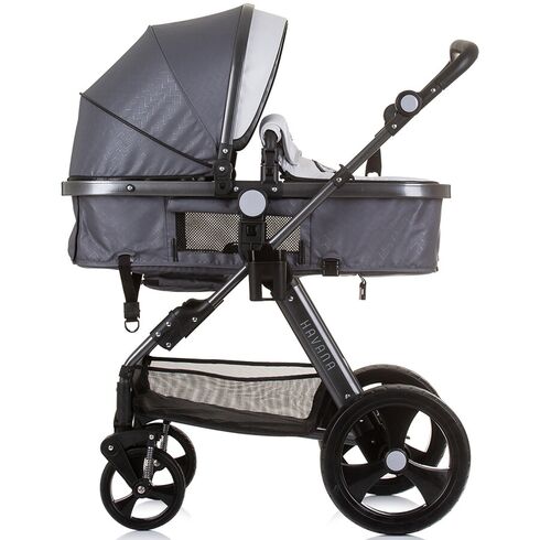 Carucior Chipolino Havana 3 in 1 silver grey, Culoare: Gri, Model: 3 in 1,poza 11