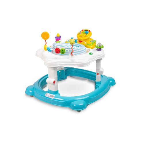 Premergator, jumper si leagan pentru bebelusi max. 12 Kg Toyz HIPHOP 360° Albastru Deschis, Culoare: Albastru,poza 2