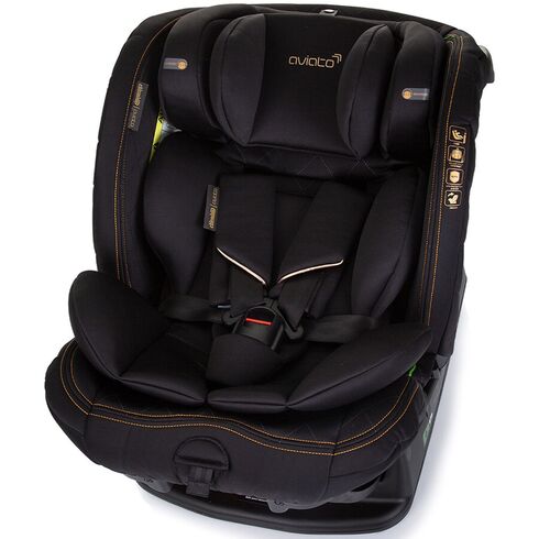 Scaun auto Chipolino Aviato I-Size 40-150 cm obsidian, Culoare: Negru, Grupa: 0-36kg (0 luni - 12 ani),poza 7  - ExclusivMAG.ro Scaun auto Chipolino Aviato I-Size 40-150 cm obsidian, Culoare: Negru, Grupa: 0-36kg (0 luni - 12 ani),poza 7