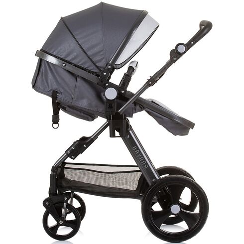 Carucior Chipolino Havana 3 in 1 silver grey, Culoare: Gri, Model: 3 in 1,poza 9