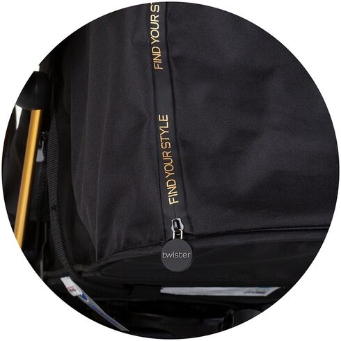 Carucior Chipolino Twister ink art cu sezut rotativ, Culoare: Multicolor, Model: sport,poza 10