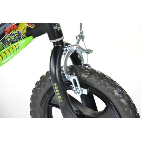 Bicicleta copii Dino Bikes 12' Dinosaur, Culoare: Verde inchis, Dimensiuni: 12 inch,poza 11