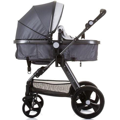Carucior Chipolino Havana 3 in 1 silver grey, Culoare: Gri, Model: 3 in 1,poza 10