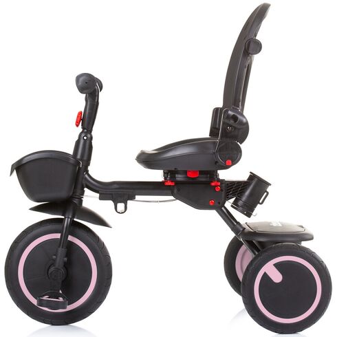 Tricicleta pliabila Chipolino Quick Fold cu sezut reversibil rose water, Culoare: Roz,poza 8