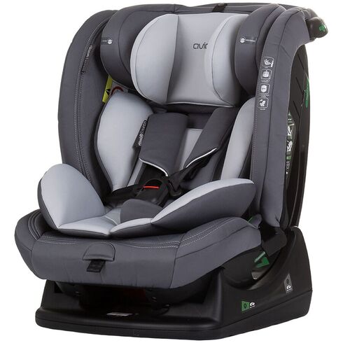 Scaun auto Chipolino Aviato I-Size 40-150 cm ash grey, Culoare: Gri deschis, Grupa: 0-36kg (0 luni - 12 ani),poza 2