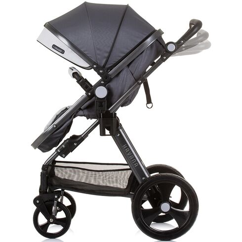 Carucior Chipolino Havana 3 in 1 silver grey, Culoare: Gri, Model: 3 in 1,poza 8