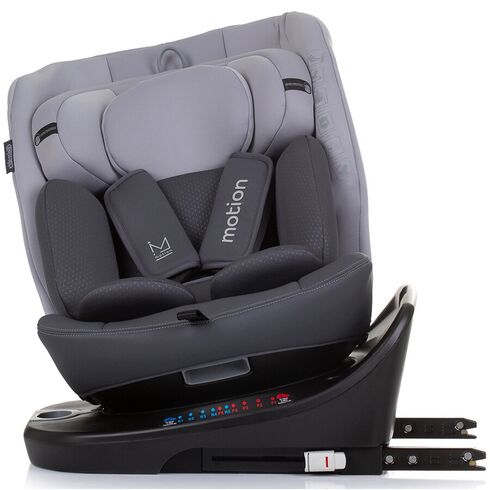 Scaun auto Chipolino Motion I-Size 40-150 cm granite cu sistem Isofix, Culoare: Gri, Grupa: 0-36kg (0 luni - 12 ani),poza 7  - ExclusivMAG.ro Scaun auto Chipolino Motion I-Size 40-150 cm granite cu sistem Isofix, Culoare: Gri, Grupa: 0-36kg (0 luni - 12 ani),poza 7