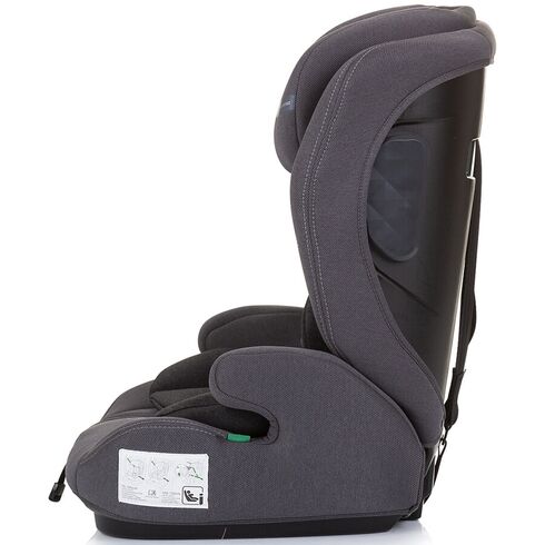 Scaun auto Chipolino Icon I-Size 76-150 cm granite, Culoare: Gri, Grupa: 9-36kg (9 luni - 12 ani),poza 5  - ExclusivMAG.ro Scaun auto Chipolino Icon I-Size 76-150 cm granite, Culoare: Gri, Grupa: 9-36kg (9 luni - 12 ani),poza 5