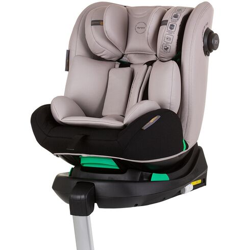 Scaun auto Chipolino Olympus I-Size 40-150 cm macadamia cu sistem Isofix, Culoare: Crem, Grupa: 0-36kg (0 luni - 12 ani),poza 2