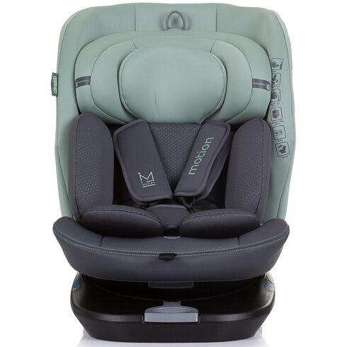 Scaun auto Chipolino Motion I-Size 40-150 cm pastel green cu sistem Isofix, Culoare: Verde, Grupa: 0-36kg (0 luni - 12 ani),poza 3