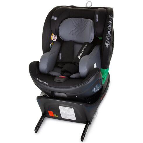 Scaun auto Chipolino Maximus I-Size 40-150 cm obsidian cu sistem Isofix, Culoare: Negru, Grupa: 0-36kg (0 luni - 12 ani),poza 11  - ExclusivMAG.ro Scaun auto Chipolino Maximus I-Size 40-150 cm obsidian cu sistem Isofix, Culoare: Negru, Grupa: 0-36kg (0 luni - 12 ani),poza 11