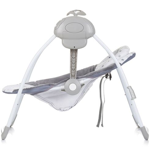 Leagan electric Chipolino Moonlight ash grey, Culoare: Gri,poza 3