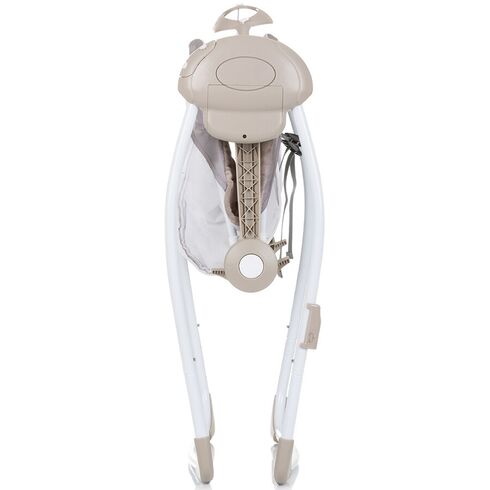 Leagan electric Chipolino Moonlight macadamia, Culoare: Crem,poza 5