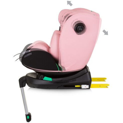 Scaun auto Chipolino Olympus I-Size 40-150 cm flamingo cu sistem Isofix, Culoare: Roz, Grupa: 0-36kg (0 luni - 12 ani),poza 6