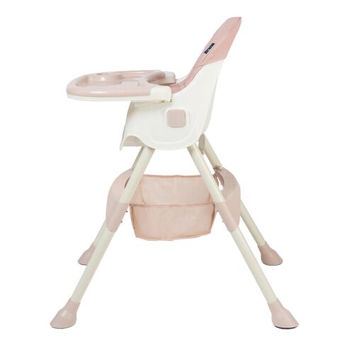 Scaun de masa 2 in 1 Juju Eat&Smile, Pink, Culoare: Roz,poza 3