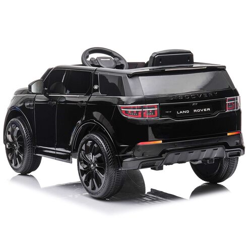 Masinuta electrica Chipolino SUV Land Rover Discovery cu scaun din piele si roti EVA black, Culoare: Negru, Capacitate acumulator: 12V,poza 6  - ExclusivMAG.ro Masinuta electrica Chipolino SUV Land Rover Discovery cu scaun din piele si roti EVA black, Culoare: Negru, Capacitate acumulator: 12V,poza 6