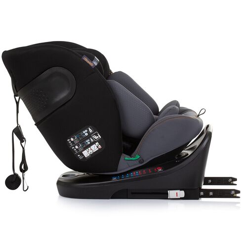 Scaun auto Chipolino Motion I-Size 40-150 cm obsidian cu sistem Isofix, Culoare: Negru, Grupa: 0-36kg (0 luni - 12 ani),poza 9  - ExclusivMAG.ro Scaun auto Chipolino Motion I-Size 40-150 cm obsidian cu sistem Isofix, Culoare: Negru, Grupa: 0-36kg (0 luni - 12 ani),poza 9