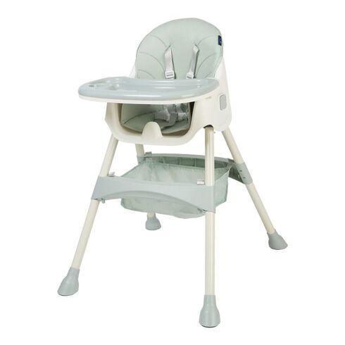 Scaun de masa 2 in 1 Juju Eat&Smile, Mint, Culoare: Verde