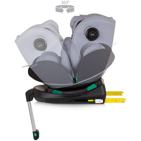 Scaun auto Chipolino Olympus I-Size 40-150 cm ash grey cu sistem Isofix, Culoare: Gri, Grupa: 0-36kg (0 luni - 12 ani),poza 8  - ExclusivMAG.ro Scaun auto Chipolino Olympus I-Size 40-150 cm ash grey cu sistem Isofix, Culoare: Gri, Grupa: 0-36kg (0 luni - 12 ani),poza 8