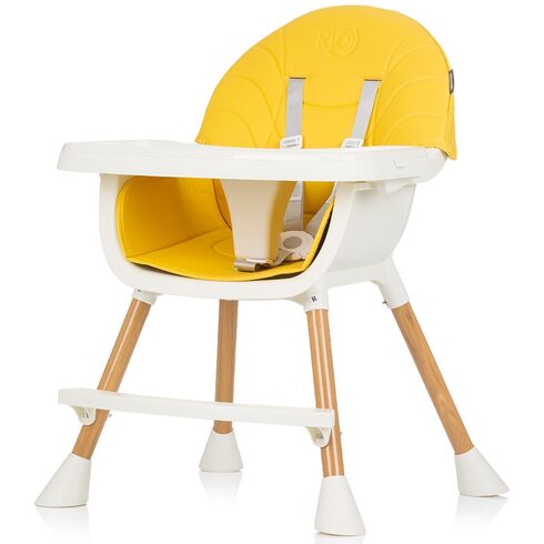 Scaun de masa Chipolino Rio 2 in 1 mango, Culoare: Galben,poza 4