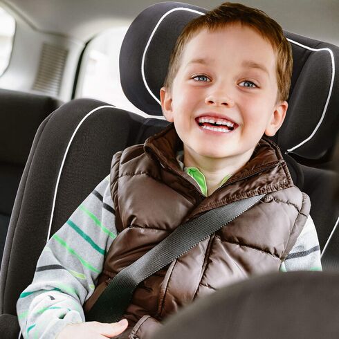 Scaun auto i-Size BabyGo FreeFix Black, 76-150 cm, certificat R129, Culoare: Negru, Grupa: 9-36kg (9 luni - 12 ani),poza 12