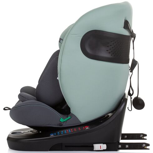 Scaun auto Chipolino Motion I-Size 40-150 cm pastel green cu sistem Isofix, Culoare: Verde, Grupa: 0-36kg (0 luni - 12 ani),poza 5