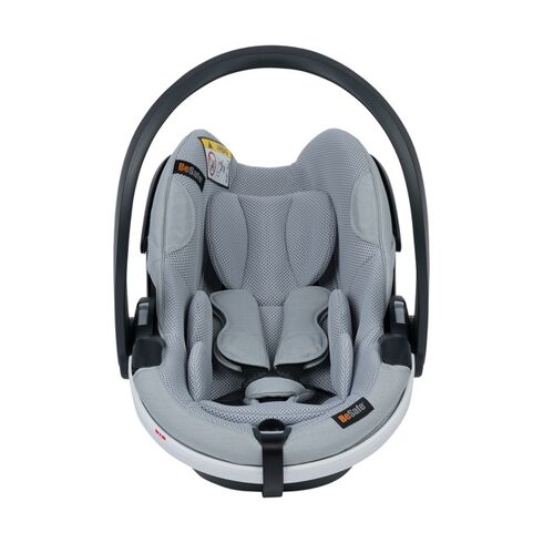 Scoică copii BeSafe iZi Go Modular X2 i-Size – Peak Mesh, Culoare: Gri deschis, Grupa: 0-13kg (0 luni - 12 luni) - poza 2 - ExclusivMAG.ro