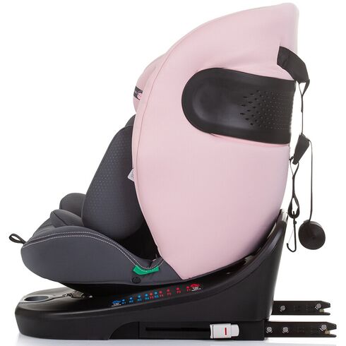 Scaun auto Chipolino Motion I-Size 40-150 cm flamingo cu sistem Isofix, Culoare: Roz, Grupa: 0-36kg (0 luni - 12 ani),poza 5  - ExclusivMAG.ro Scaun auto Chipolino Motion I-Size 40-150 cm flamingo cu sistem Isofix, Culoare: Roz, Grupa: 0-36kg (0 luni - 12 ani),poza 5