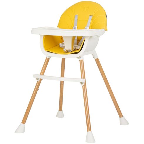 Scaun de masa Chipolino Rio 2 in 1 mango, Culoare: Galben,poza 2