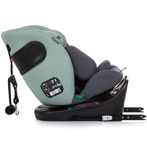 Scaun auto Chipolino Motion I-Size 40-150 cm pastel green cu sistem Isofix, Culoare: Verde, Grupa: 0-36kg (0 luni - 12 ani),poza 9