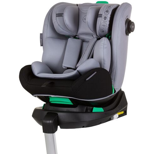 Scaun auto Chipolino Olympus I-Size 40-150 cm ash grey cu sistem Isofix, Culoare: Gri, Grupa: 0-36kg (0 luni - 12 ani)