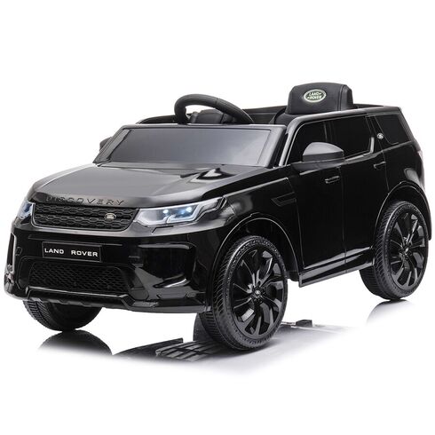 Masinuta electrica Chipolino SUV Land Rover Discovery cu scaun din piele si roti EVA black, Culoare: Negru, Capacitate acumulator: 12V,poza 4  - ExclusivMAG.ro Masinuta electrica Chipolino SUV Land Rover Discovery cu scaun din piele si roti EVA black, Culoare: Negru, Capacitate acumulator: 12V,poza 4
