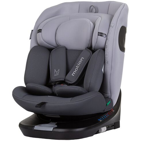 Scaun auto Chipolino Motion I-Size 40-150 cm granite cu sistem Isofix, Culoare: Gri, Grupa: 0-36kg (0 luni - 12 ani),poza 2  - ExclusivMAG.ro Scaun auto Chipolino Motion I-Size 40-150 cm granite cu sistem Isofix, Culoare: Gri, Grupa: 0-36kg (0 luni - 12 ani),poza 2