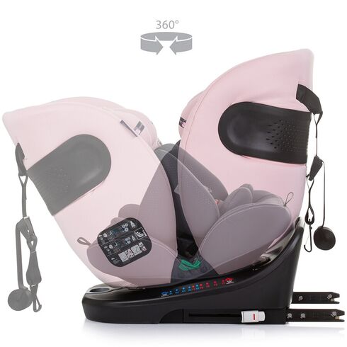 Scaun auto Chipolino Motion I-Size 40-150 cm flamingo cu sistem Isofix, Culoare: Roz, Grupa: 0-36kg (0 luni - 12 ani),poza 8  - ExclusivMAG.ro Scaun auto Chipolino Motion I-Size 40-150 cm flamingo cu sistem Isofix, Culoare: Roz, Grupa: 0-36kg (0 luni - 12 ani),poza 8