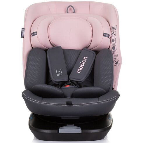 Scaun auto Chipolino Motion I-Size 40-150 cm flamingo cu sistem Isofix, Culoare: Roz, Grupa: 0-36kg (0 luni - 12 ani),poza 3  - ExclusivMAG.ro Scaun auto Chipolino Motion I-Size 40-150 cm flamingo cu sistem Isofix, Culoare: Roz, Grupa: 0-36kg (0 luni - 12 ani),poza 3