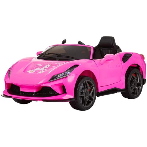 Masinuta electrica Chipolino Unicorn pink, Culoare: Roz, Capacitate acumulator: 6V