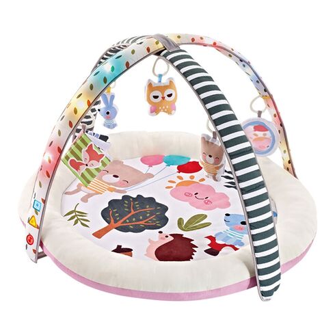Covoras de joaca muzical Chipolino Forest Friends, Culoare: Roz - poza 2 - ExclusivMAG.ro
