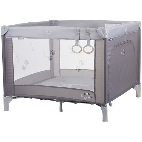 Tarc de joaca pliabil Chipolino Pop Up Koala grey, Culoare: Gri, Dimensiuni: 100x100  - ExclusivMAG.ro