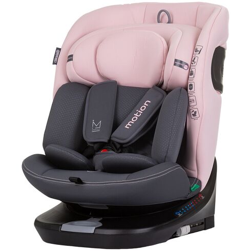 Scaun auto Chipolino Motion I-Size 40-150 cm flamingo cu sistem Isofix, Culoare: Roz, Grupa: 0-36kg (0 luni - 12 ani),poza 2  - ExclusivMAG.ro Scaun auto Chipolino Motion I-Size 40-150 cm flamingo cu sistem Isofix, Culoare: Roz, Grupa: 0-36kg (0 luni - 12 ani),poza 2