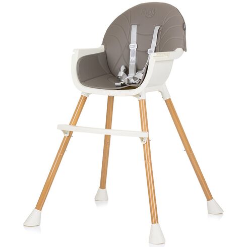 Scaun de masa Chipolino Rio 2 in 1 graphite, Culoare: Gri,poza 3