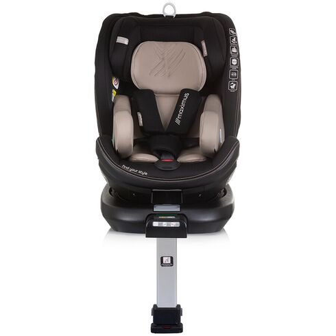 Scaun auto Chipolino Maximus I-Size 40-150 cm macadamia cu sistem Isofix, Culoare: Crem, Grupa: 0-36kg (0 luni - 12 ani),poza 4  - ExclusivMAG.ro Scaun auto Chipolino Maximus I-Size 40-150 cm macadamia cu sistem Isofix, Culoare: Crem, Grupa: 0-36kg (0 luni - 12 ani),poza 4