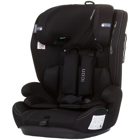 Scaun auto Chipolino Icon I-Size 76-150 cm obsidian, Culoare: Negru, Grupa: 9-36kg (9 luni - 12 ani),poza 2  - ExclusivMAG.ro Scaun auto Chipolino Icon I-Size 76-150 cm obsidian, Culoare: Negru, Grupa: 9-36kg (9 luni - 12 ani),poza 2