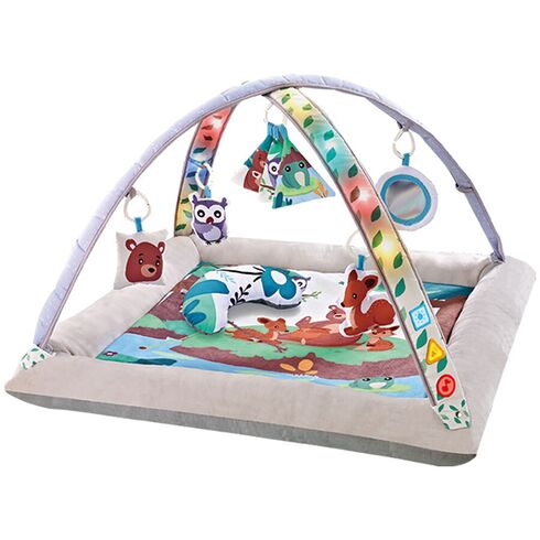 Covoras de joaca muzical Chipolino Forest Spring, Culoare: Multicolor