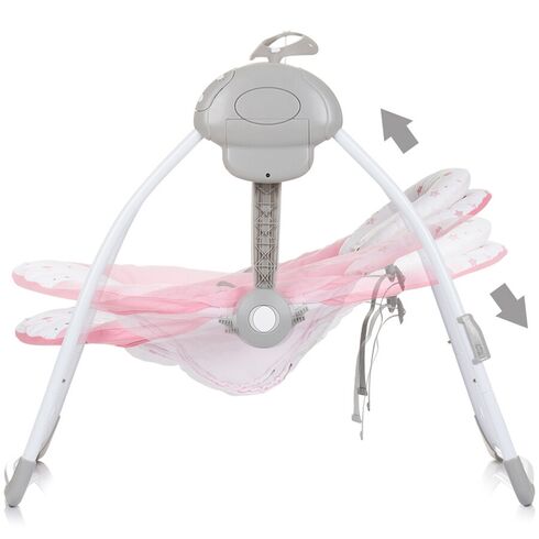 Leagan electric Chipolino Moonlight flamingo, Culoare: Roz,poza 4