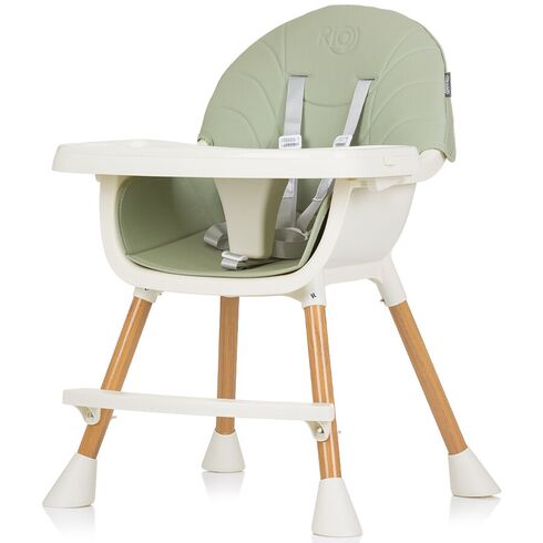 Scaun de masa Chipolino Rio 2 in 1 aloe, Culoare: Verde,poza 4