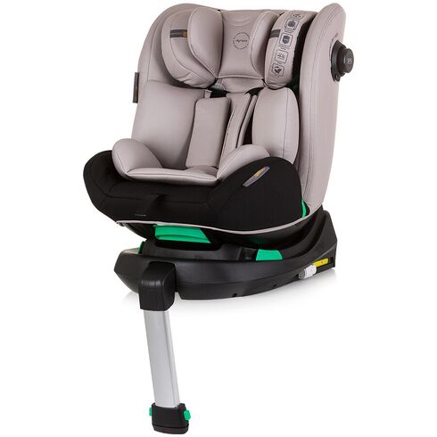 Scaun auto Chipolino Olympus I-Size 40-150 cm macadamia cu sistem Isofix, Culoare: Crem, Grupa: 0-36kg (0 luni - 12 ani),poza 3