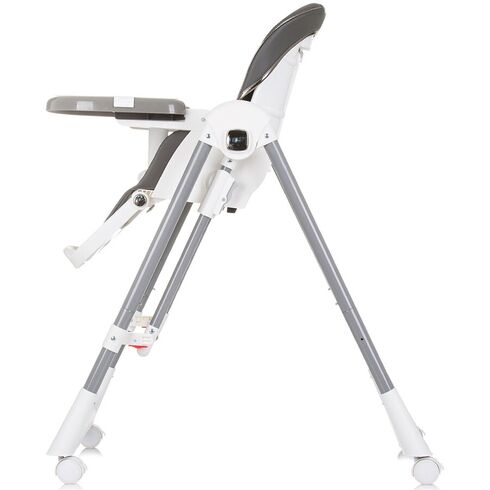 Scaun de masa Chipolino Milk Shake 2 in 1 ash grey, Culoare: Gri deschis,poza 5